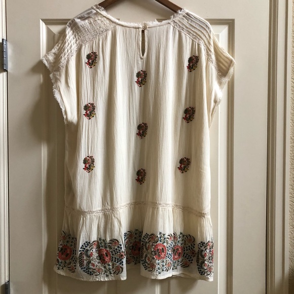 Sundance embroidered Fable tunic top • new - Picture 6 of 11